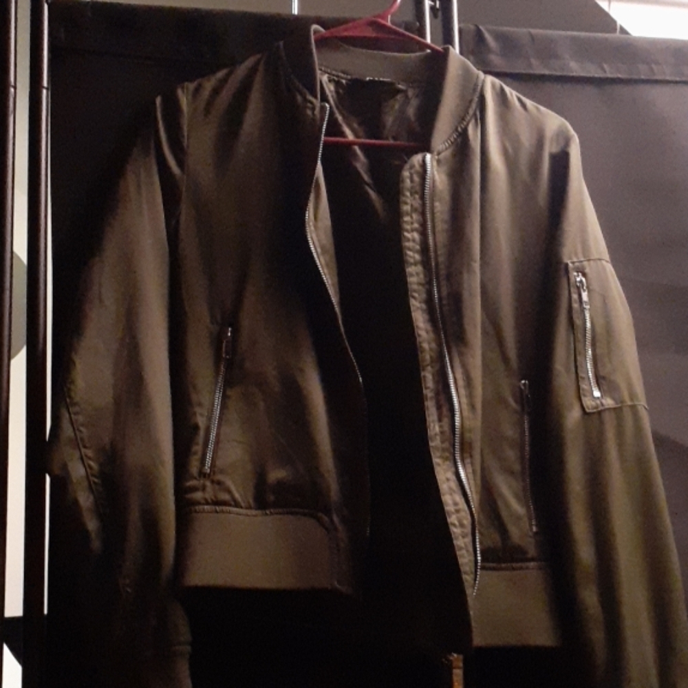 Olive green EUC ANA jacket